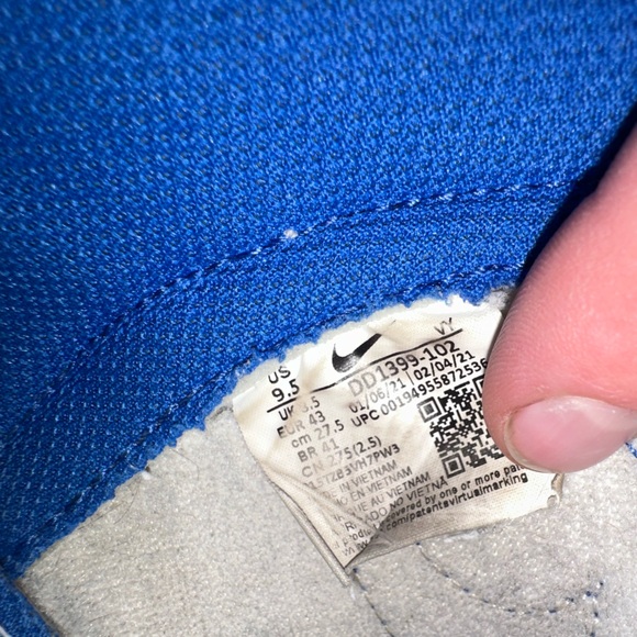 Nike Dunk Hi Royal Blue - Picture 2 of 3